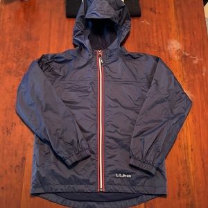 NWOT LL Bean kids raincoat 10